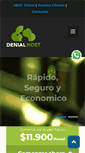 Mobile Screenshot of denialhost.com
